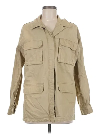 Pre-owned Divided By H&m Jacket In Tan
