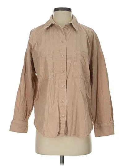 Pre-owned Divided By H&m Jacket In Tan
