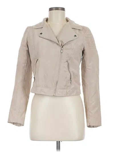 Pre-owned Divided By H&m Jacket In Tan