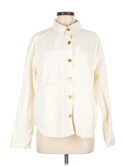 Pre-owned Divided By H&m Jacket In White