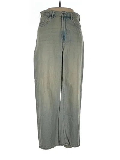 Pre-owned Divided By H&m Jeans In Green