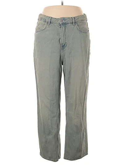 Pre-owned Divided By H&m Jeans In Green