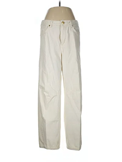 Pre-owned Divided By H&m Jeans In Ivory