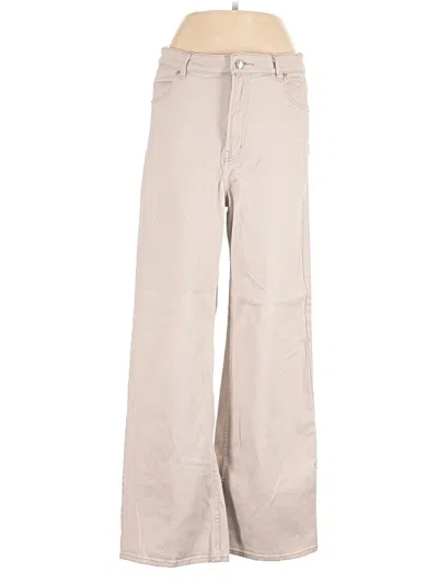 Pre-owned Divided By H&m Jeans In Tan