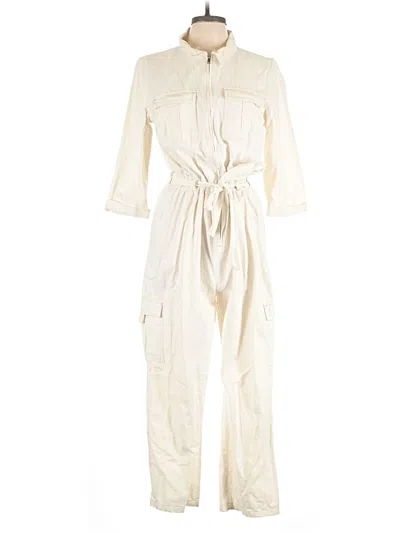 Pre-owned Divided By H&m Jumpsuit In Ivory