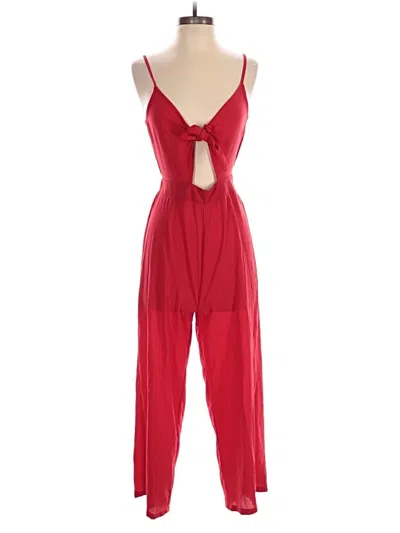 Pre-owned Divided By H&m Jumpsuit In Red