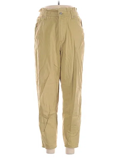 Pre-owned Divided By H&m Khaki Pant In Brown
