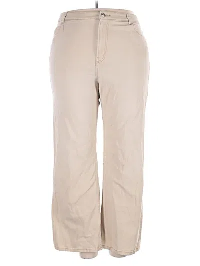 Pre-owned Divided By H&m Khaki Pant In Tan