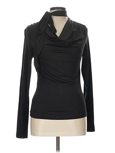 Divided By H&m Long Sleeve Top Black Cowl Neck Tops