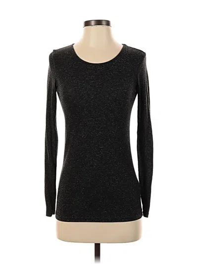 Pre-owned Divided By H&m Long Sleeve T-shirt In Gray