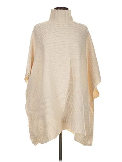 Pre-owned Divided By H&m Poncho In Brown