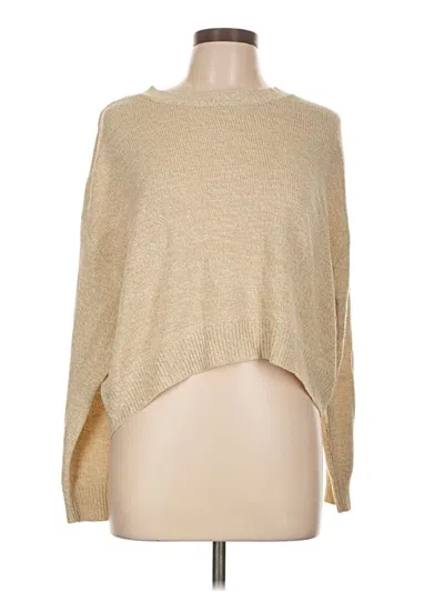 Pre-owned Divided By H&m Poncho In Tan