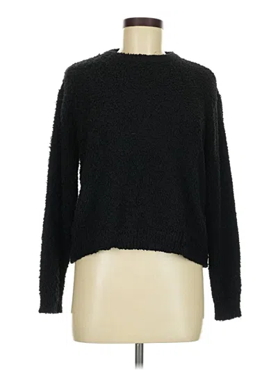 Pre-owned Divided By H&m Pullover Sweater In Black