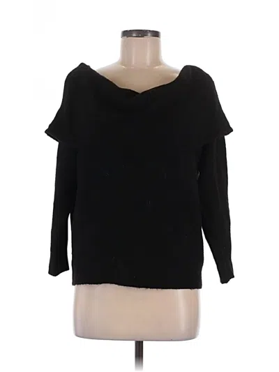Pre-owned Divided By H&m Pullover Sweater In Black