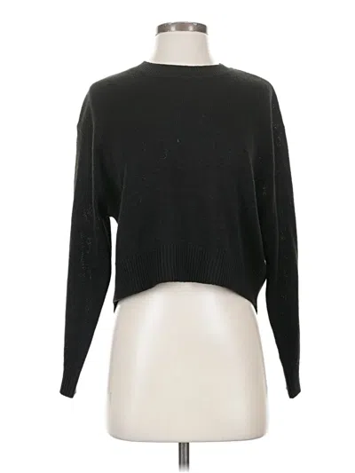 Pre-owned Divided By H&m Pullover Sweater In Black