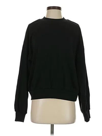 Pre-owned Divided By H&m Pullover Sweater In Black