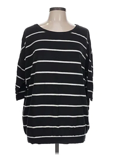 Pre-owned Divided By H&m Pullover Sweater In Black