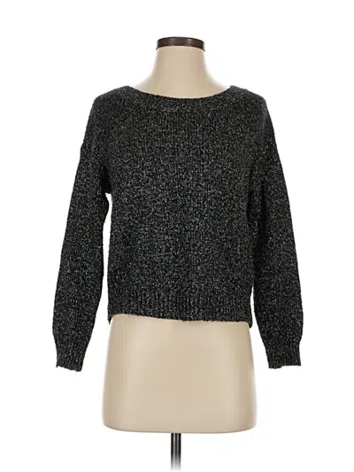 Pre-owned Divided By H&m Pullover Sweater In Black