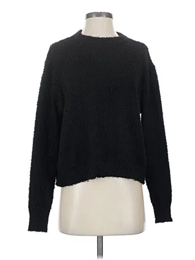 Pre-owned Divided By H&m Pullover Sweater In Black