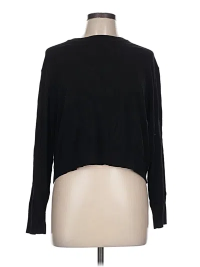 Pre-owned Divided By H&m Pullover Sweater In Black