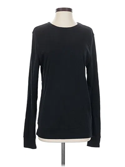 Pre-owned Divided By H&m Pullover Sweater In Black