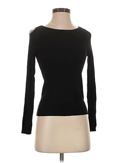 Pre-owned Divided By H&m Pullover Sweater In Black