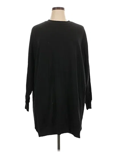 Pre-owned Divided By H&m Pullover Sweater In Black