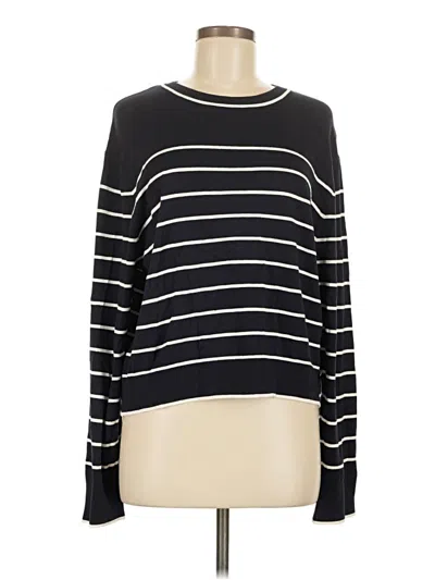 Pre-owned Divided By H&m Pullover Sweater In Black