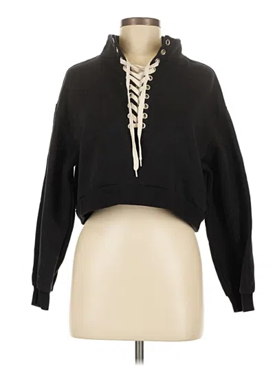 Pre-owned Divided By H&m Pullover Sweater In Black