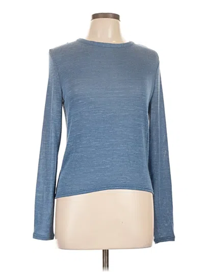 Pre-owned Divided By H&m Pullover Sweater In Blue
