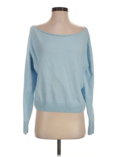 Pre-owned Divided By H&m Pullover Sweater In Blue