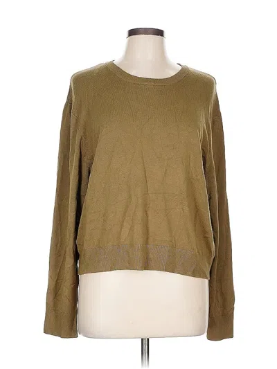 Pre-owned Divided By H&m Pullover Sweater In Brown