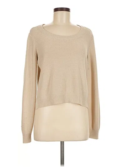 Pre-owned Divided By H&m Pullover Sweater In Brown