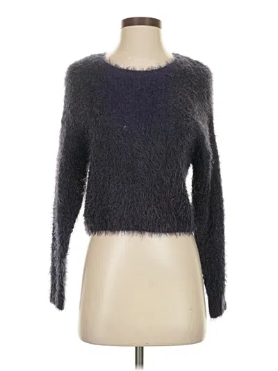 Pre-owned Divided By H&m Pullover Sweater In Gray