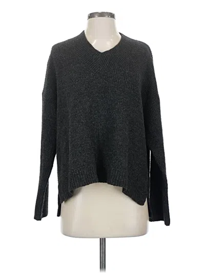 Pre-owned Divided By H&m Pullover Sweater In Gray