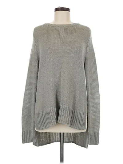 Pre-owned Divided By H&m Pullover Sweater In Gray