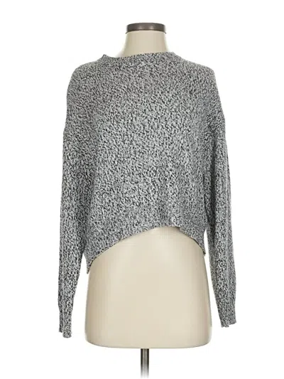 Pre-owned Divided By H&m Pullover Sweater In Gray