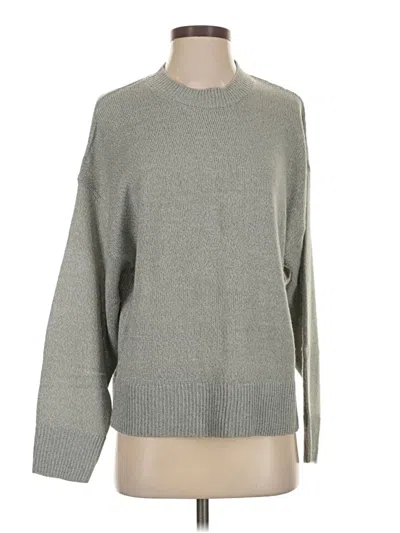 Pre-owned Divided By H&m Pullover Sweater In Gray