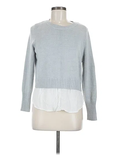Pre-owned Divided By H&m Pullover Sweater In Gray