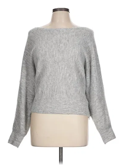Pre-owned Divided By H&m Pullover Sweater In Gray