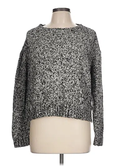Pre-owned Divided By H&m Pullover Sweater In Gray