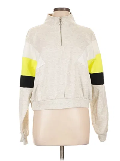 Pre-owned Divided By H&m Pullover Sweater In Gray