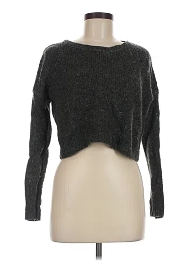 Pre-owned Divided By H&m Pullover Sweater In Gray