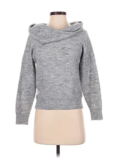 Pre-owned Divided By H&m Pullover Sweater In Gray