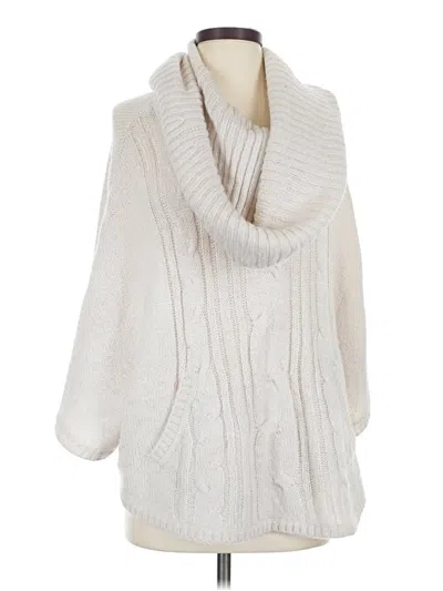 Pre-owned Divided By H&m Pullover Sweater In Ivory