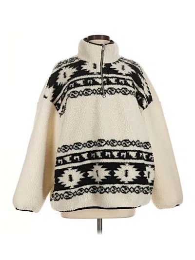 Pre-owned Divided By H&m Pullover Sweater In Ivory