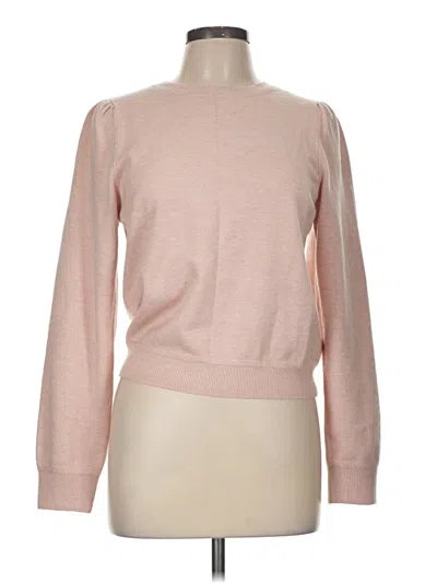Pre-owned Divided By H&m Pullover Sweater In Pink