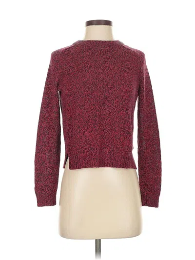 Pre-owned Divided By H&m Pullover Sweater In Red