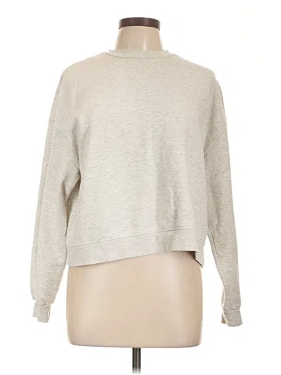 Pre-owned Divided By H&m Pullover Sweater In Silver