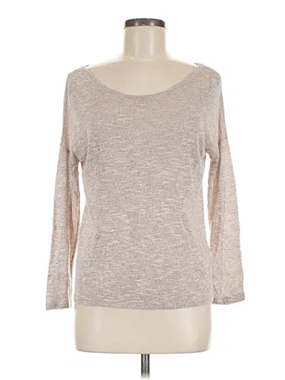 Pre-owned Divided By H&m Pullover Sweater In Tan